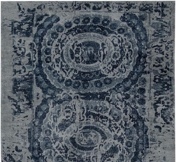 Circular Design Rectangular Abstract Rug