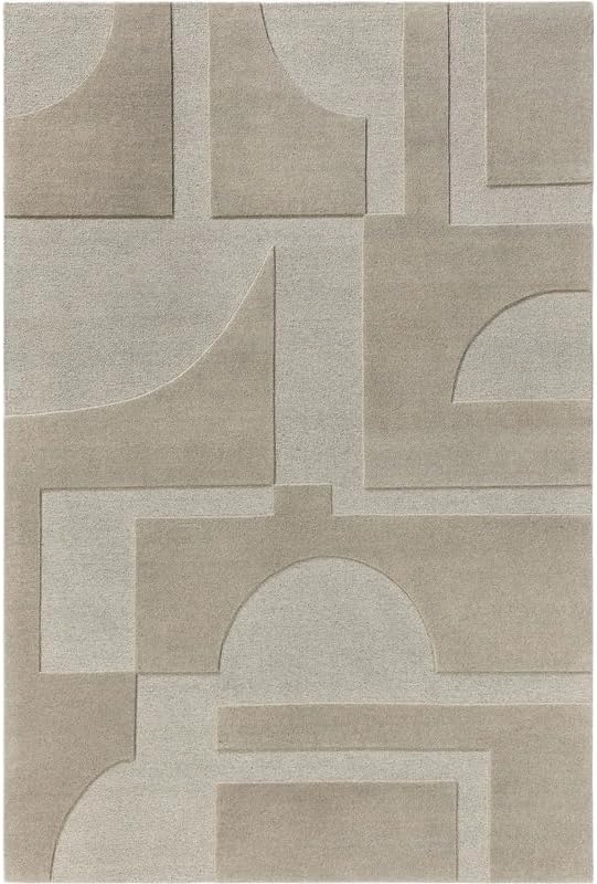 Geometric Pattern Rectangle Rug