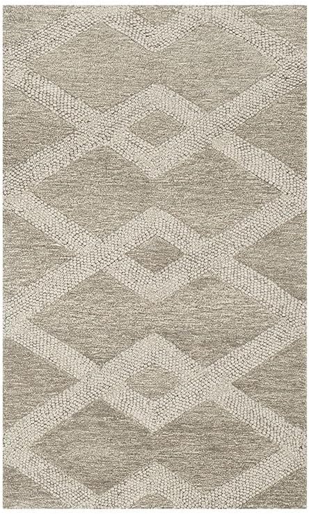 Geometric Pattern Textured Rug