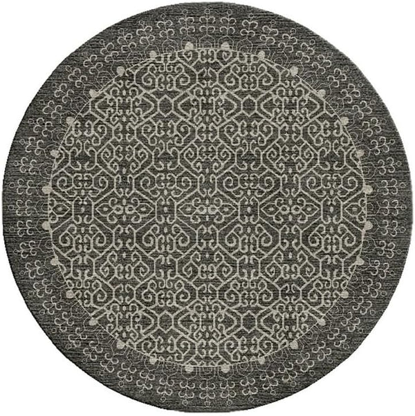 Small Prints Modern Area Rug (Round)