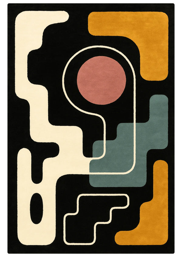 Woolen Handtufted - Vekt  Wool Rug Soft Carpe Rugs