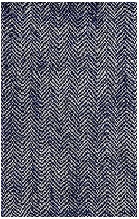 Herringbone Pattern Abstract Rug