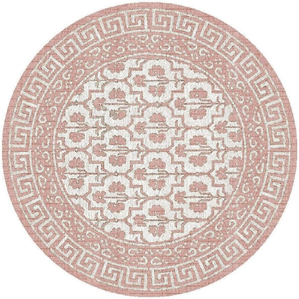 Ultra Soft Hand-Tufted Round Floral Area Rug