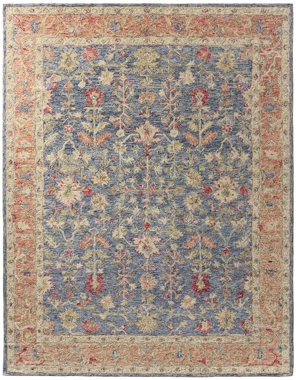 Vintage Print Pattern Rug