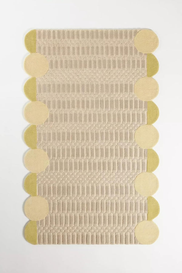 Modern Geometric Texture Pattern Rug