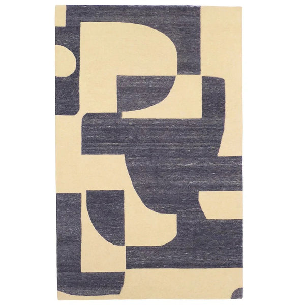 Abacos Lagoon - Rectangle Hand-Tufted Wool Rug Soft  Carpet