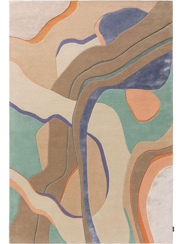 Luxury Modern Hand tufted Rug,Bedroom rugs, Abstract Design Woolen rugs,Soft rugs,Area rug, Carpet Rug